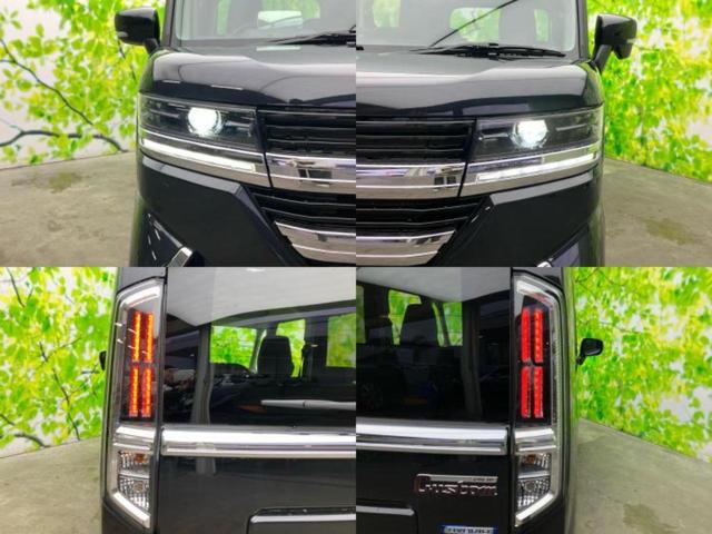 スペーシアカスタム ハイブリッドXS 保証書/セーフティサポート(スズキ)/両側電動スライドドア/シートヒーター 前席/車線逸脱防止支援システム/シート ハーフレザー/登録済未使用車/ヘッドランプ LED/EBD付ABS ワンオーナー(51枚目)