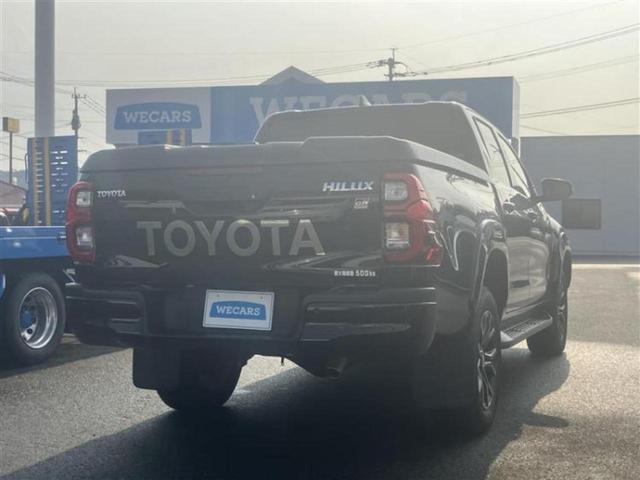 ハイラックス ４ＷＤ　Ｚ　ＧＲスポーツ　保証書／ディスプレイオーディオ＋ナビ８インチ／トヨタセーフティセンス／パノラミックビューモニター／車線逸脱防止支援システム／シート　ハーフレザー／ドライブレコーダー　前後　衝突被害軽減システム　４ＷＤ（3枚目）