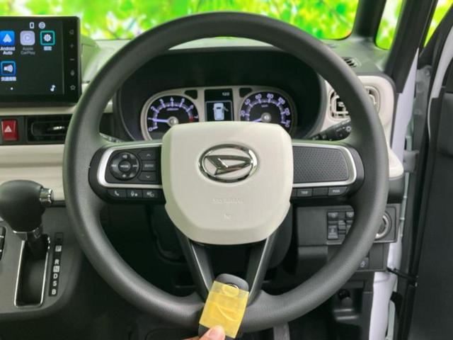 ムーヴキャンバス ストライプスＧ　保証書／ディスプレイオーディオ９インチ／スマートアシスト（トヨタ・ダイハツ）／両側電動スライドドア／シートヒーター　前席／パノラマモニター／車線逸脱防止支援システム／登録済未使用車　全周囲カメラ　ＴＶ（14枚目）