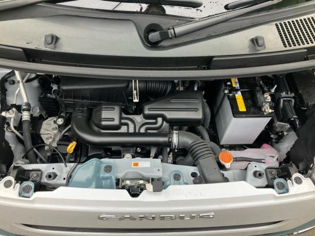 ムーヴキャンバス ストライプスＧ　保証書／ディスプレイオーディオ９インチ／スマートアシスト（トヨタ・ダイハツ）／両側電動スライドドア／シートヒーター　前席／パノラマモニター／車線逸脱防止支援システム／登録済未使用車　全周囲カメラ　ＴＶ（46枚目）