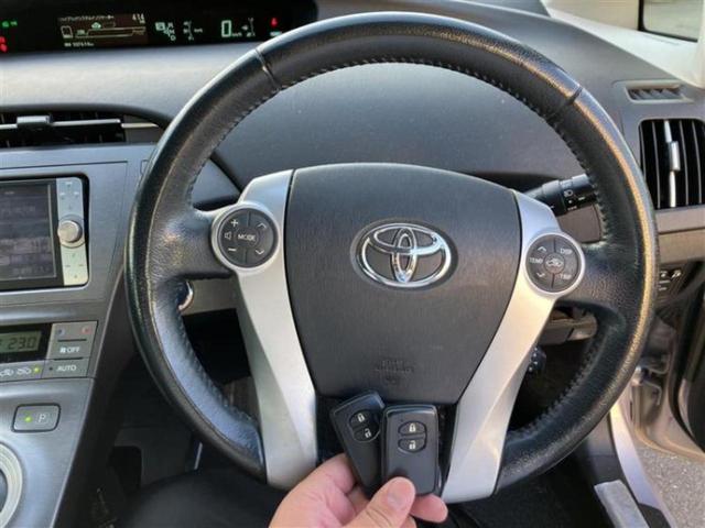 プリウス G 純正 HDDナビ/シート ハーフレザー/ヘッドランプ HID/Bluetooth接続/ETC/EBD付ABS/横滑り防止装置/アイドリングストップ/クルーズコントロール/バックモニター バックカメラ(17枚目)