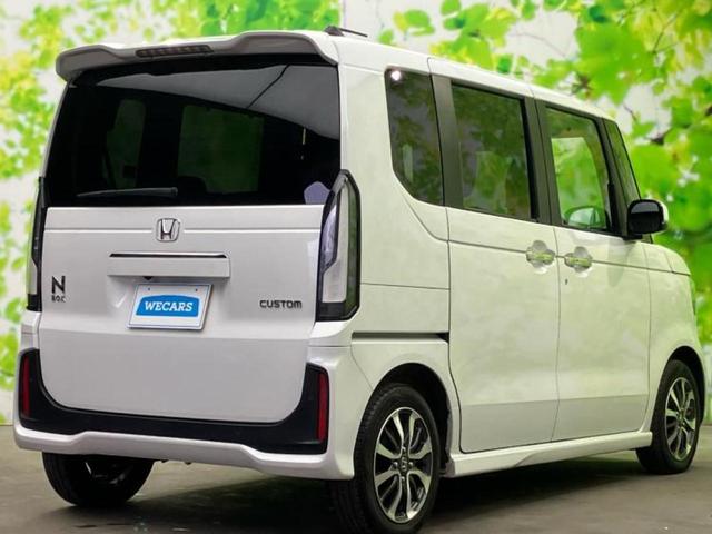 Ｎ－ＢＯＸカスタム ヒョウジュン　保証書／ホンダセンシング／電動スライドドア／シートヒーター　前席／車線逸脱防止支援システム／ヘッドランプ　ＬＥＤ／ＥＢＤ付ＡＢＳ／横滑り防止装置／アイドリングストップ／禁煙車／エアバッグ　運転席（3枚目）