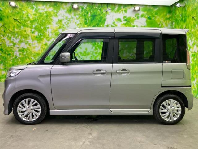 スペーシアカスタムＺ Ｚ　新品タイヤ／純正　ＳＤナビ／デュアルカメラブレーキサポート（スズキ）／電動スライドドア／シートヒーター　運転席／全方位モニター／車線逸脱防止支援システム／ドライブレコーダー　社外　全周囲カメラ　ＥＴＣ（2枚目）