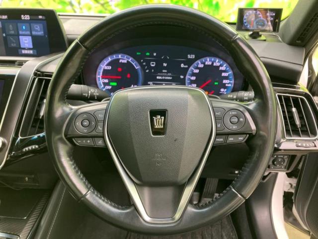 クラウンハイブリッド ＲＳアドバンス　純正　ＳＤナビ／トヨタセーフティセンス／シートヒーター　前席／パノラミックビューモニター／車線逸脱防止支援システム／シート　合皮／ドライブレコーダー　社外／ヘッドランプ　ＬＥＤ／ＵＳＢジャック　禁煙車（14枚目）