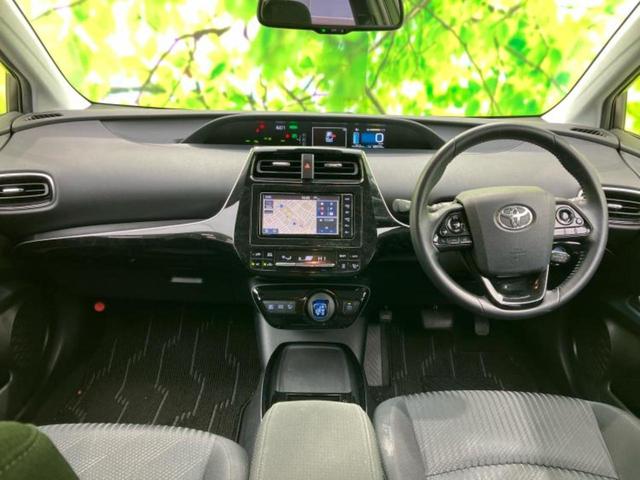 プリウス Ａ　純正　ＳＤナビ／トヨタセーフティセンス／車線逸脱防止支援システム／ヘッドランプ　ＬＥＤ／Ｂｌｕｅｔｏｏｔｈ接続／ＥＴＣ／ＥＢＤ付ＡＢＳ／横滑り防止装置／アイドリングストップ／クルーズコントロール（4枚目）