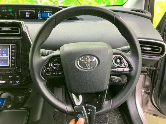 プリウス Ａ　純正　ＳＤナビ／トヨタセーフティセンス／車線逸脱防止支援システム／ヘッドランプ　ＬＥＤ／Ｂｌｕｅｔｏｏｔｈ接続／ＥＴＣ／ＥＢＤ付ＡＢＳ／横滑り防止装置／アイドリングストップ／クルーズコントロール（15枚目）