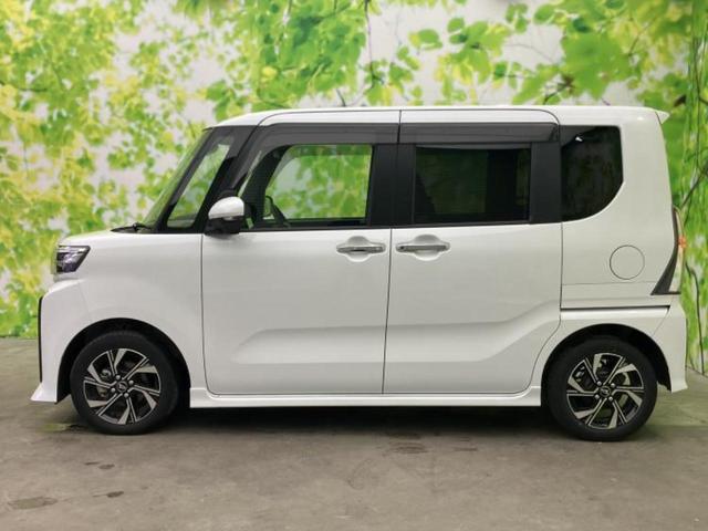 タント カスタムＸ　新品タイヤ／保証書／ディスプレイオーディオ９インチ／スマートアシスト（トヨタ・ダイハツ）／両側電動スライドドア／シートヒーター　前席／パノラマモニター／車線逸脱防止支援システム　衝突被害軽減システム（2枚目）