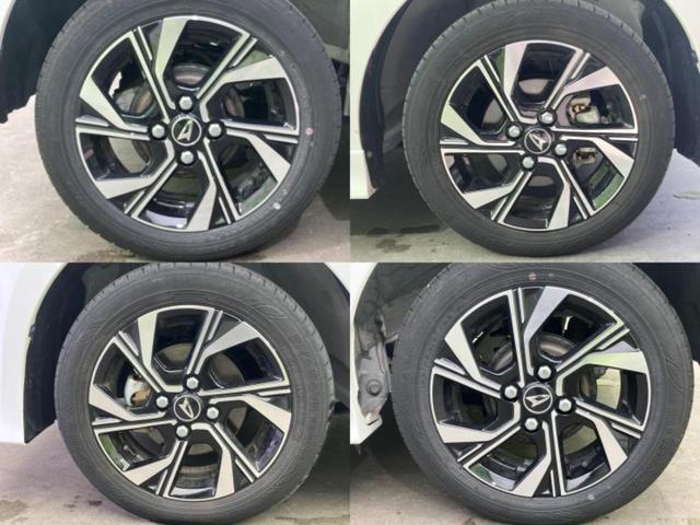 タント カスタムＸ　新品タイヤ／保証書／ディスプレイオーディオ９インチ／スマートアシスト（トヨタ・ダイハツ）／両側電動スライドドア／シートヒーター　前席／パノラマモニター／車線逸脱防止支援システム　衝突被害軽減システム（50枚目）