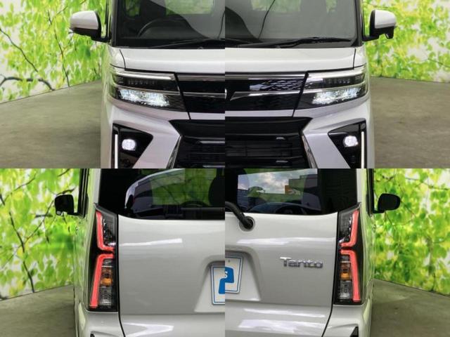 タント カスタムＸ　新品タイヤ／保証書／ディスプレイオーディオ９インチ／スマートアシスト（トヨタ・ダイハツ）／両側電動スライドドア／シートヒーター　前席／パノラマモニター／車線逸脱防止支援システム　衝突被害軽減システム（51枚目）