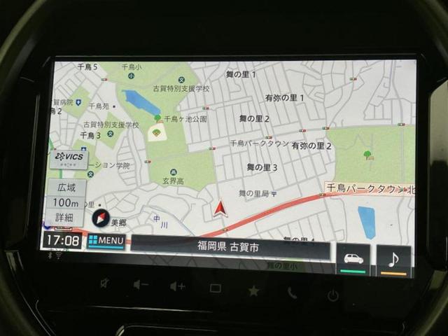 ハスラー タフワイルドターボ　保証書／純正　９インチ　ナビ／セーフティサポート（スズキ）／シートヒーター／全方位モニター／車線逸脱防止支援システム／ヘッドランプ　ＬＥＤ／ＥＢＤ付ＡＢＳ／横滑り防止装置／アイドリングストップ　ターボ（9枚目）