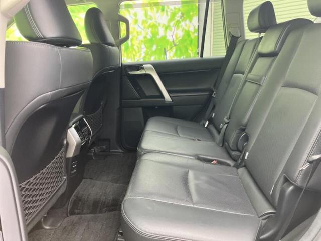 ランドクルーザープラド ４ＷＤ　ＴＸ　Ｌパッケージ　新品タイヤ／サンルーフ／保証書／社外　９インチ　ＳＤナビ／衝突安全装置／エアーシート　前席／パノラミックビューモニター／車線逸脱防止支援システム／シート　フルレザー／ドライブレコーダー　前後　革シート（7枚目）