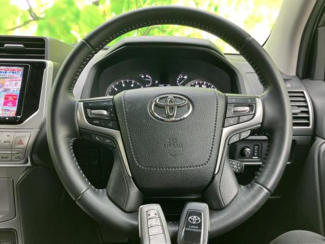 ランドクルーザープラド ４ＷＤ　ＴＸ　Ｌパッケージ　新品タイヤ／サンルーフ／保証書／社外　９インチ　ＳＤナビ／衝突安全装置／エアーシート　前席／パノラミックビューモニター／車線逸脱防止支援システム／シート　フルレザー／ドライブレコーダー　前後　革シート（15枚目）