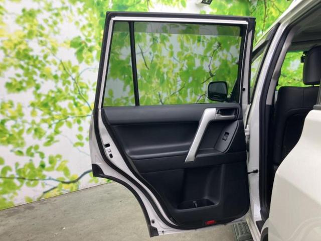 ランドクルーザープラド ４ＷＤ　ＴＸ　Ｌパッケージ　新品タイヤ／サンルーフ／保証書／社外　９インチ　ＳＤナビ／衝突安全装置／エアーシート　前席／パノラミックビューモニター／車線逸脱防止支援システム／シート　フルレザー／ドライブレコーダー　前後　革シート（22枚目）