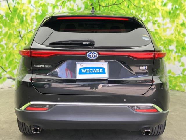 ハリアーハイブリッド Ｚレザーパッケージ　ＪＢＬ／純正　ＳＤナビ／デジタルインナーミラー／トヨタセーフティセンス／エアーシート　前席／車線逸脱防止支援システム／シート　フルレザー／電動バックドア／ドライブレコーダー　社外　革シート　電動シート（45枚目）