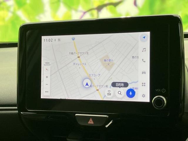 ヤリスクロス ハイブリッドＺ　新品タイヤ／純正エアロ／ディスプレイオーディオ＋ナビ８インチ／トヨタセーフティセンス／シートヒーター　前席／パノラミックビューモニター／車線逸脱防止支援システム／シート　ハーフレザー　全周囲カメラ（9枚目）