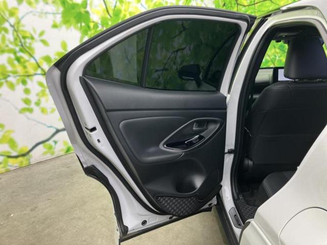 ヤリスクロス ハイブリッドＺ　新品タイヤ／純正エアロ／ディスプレイオーディオ＋ナビ８インチ／トヨタセーフティセンス／シートヒーター　前席／パノラミックビューモニター／車線逸脱防止支援システム／シート　ハーフレザー　全周囲カメラ（22枚目）