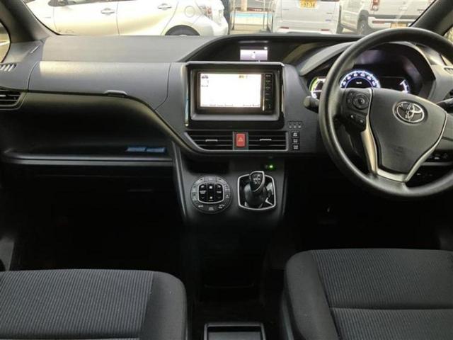 ヴォクシー ハイブリッドX 純正 SDナビ/両側電動スライドドア/ヘッドランプ LED/Bluetooth接続/ETC/EBD付ABS/横滑り防止装置/アイドリングストップ/バックモニター/ワンセグTV/エアバッグ 運転席(4枚目)