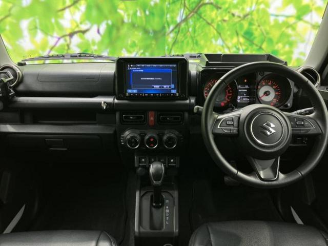 ジムニー ４ＷＤ　ＸＣ　保証書／純正　８インチ　ナビ／デュアルカメラブレーキサポート（スズキ）／シートヒーター　前席／車線逸脱防止支援システム／ドライブレコーダー　前後／ヘッドランプ　ＬＥＤ　ターボ　バックカメラ　４ＷＤ（4枚目）