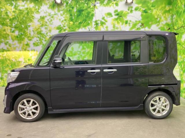 タント カスタムX SA 新品タイヤ/純正 SDナビ/スマートアシスト(トヨタ・ダイハツ)/両側電動スライドドア/ヘッドランプ HID/Bluetooth接続/ETC/EBD付ABS/横滑り防止装置/アイドリングストップ(2枚目)