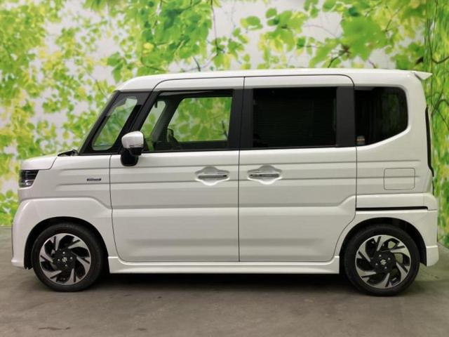 スペーシアカスタム ハイブリッドＸＳターボ　保証書／純正　９インチ　メモリーナビ／セーフティサポート（スズキ）／両側電動スライドドア／シートヒーター　前席／全方位モニター／車線逸脱防止支援システム／オートステップ／ヘッドランプ　ＬＥＤ　ターボ（2枚目）