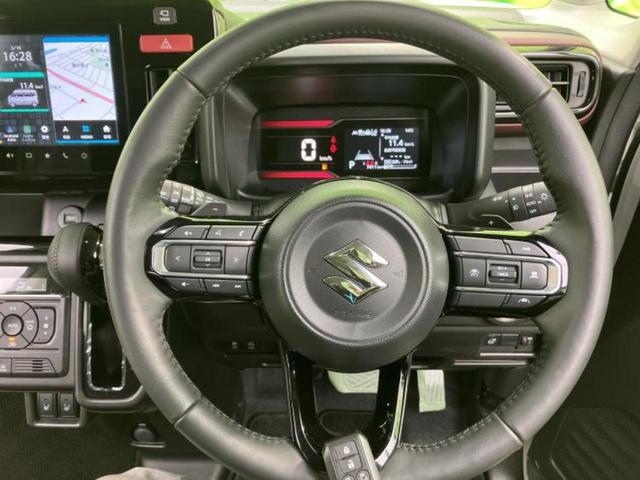 スペーシアカスタム ハイブリッドＸＳターボ　保証書／純正　９インチ　メモリーナビ／セーフティサポート（スズキ）／両側電動スライドドア／シートヒーター　前席／全方位モニター／車線逸脱防止支援システム／オートステップ／ヘッドランプ　ＬＥＤ　ターボ（15枚目）