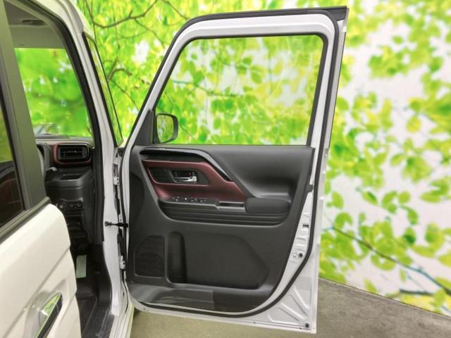 スペーシアカスタム ハイブリッドＸＳターボ　保証書／純正　９インチ　メモリーナビ／セーフティサポート（スズキ）／両側電動スライドドア／シートヒーター　前席／全方位モニター／車線逸脱防止支援システム／オートステップ／ヘッドランプ　ＬＥＤ　ターボ（21枚目）