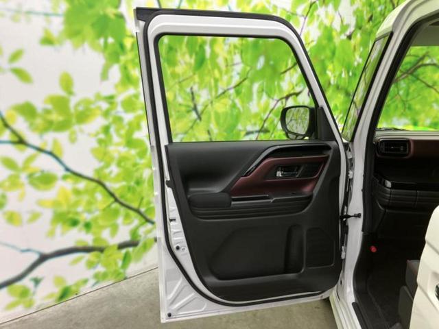 スペーシアカスタム ハイブリッドＸＳターボ　保証書／純正　９インチ　メモリーナビ／セーフティサポート（スズキ）／両側電動スライドドア／シートヒーター　前席／全方位モニター／車線逸脱防止支援システム／オートステップ／ヘッドランプ　ＬＥＤ　ターボ（22枚目）