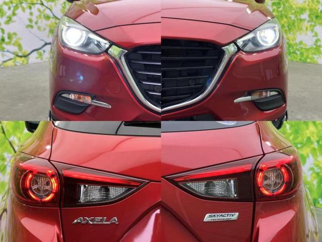 アクセラスポーツ １５Ｓプロアクティブ　新品タイヤ／純正　ＳＤナビ／アイアクティブセンス（マツダ）／車線逸脱防止支援システム／ヘッドランプ　ＬＥＤ／ＵＳＢジャック／Ｂｌｕｅｔｏｏｔｈ接続／ＥＴＣ／ＥＢＤ付ＡＢＳ／横滑り防止装置　ワンオーナー（50枚目）