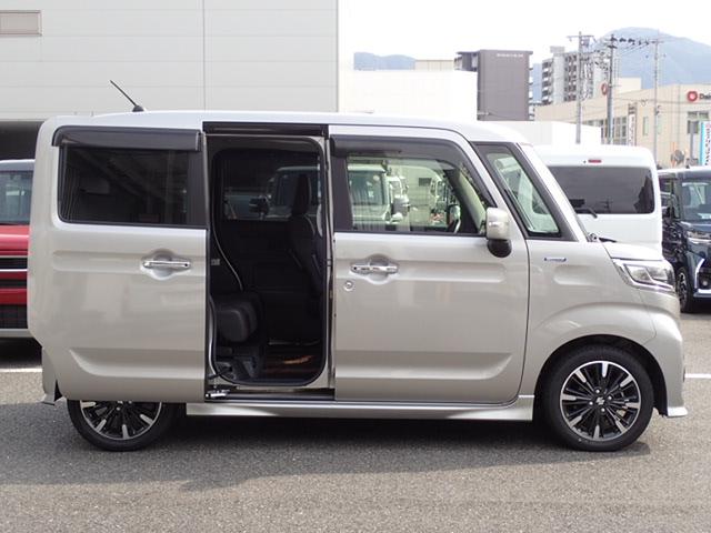 スペーシアカスタム HYBRID XS 2型 バックアイカメラ/サポカー ETC│デュアルカメラブレーキサポート│後席両側パワースライドドア│LEDヘッドランプ│15インチアルミホイール(9枚目)