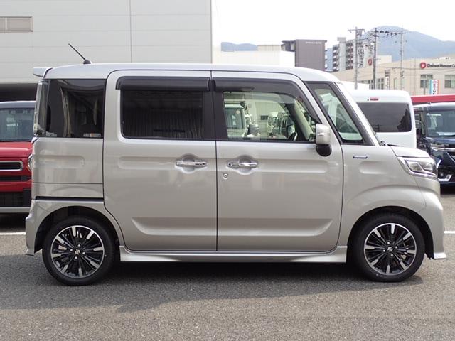 スペーシアカスタム HYBRID XS 2型 バックアイカメラ/サポカー ETC│デュアルカメラブレーキサポート│後席両側パワースライドドア│LEDヘッドランプ│15インチアルミホイール(64枚目)