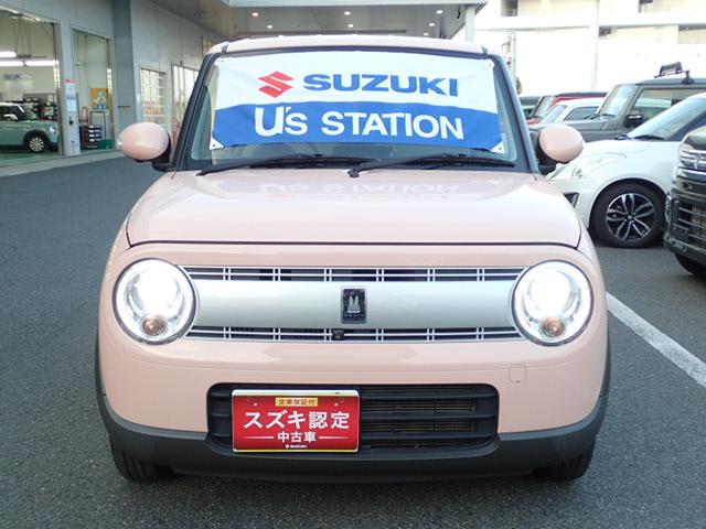 アルトラパン X 3型 全方位モニター付ナビ/サポカー デュアルセンサーブレーキサポート│ディスチャージ(HID)ヘッドランプ│ドライブレコーダー│ETC│14インチアルミホイール│USBソケット│本革巻ステアリングホイール(5枚目)