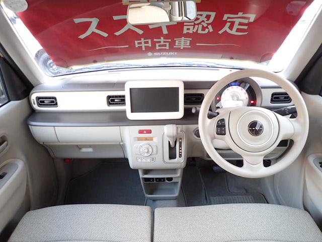 アルトラパン Ｌ　５型　ＬＥＤヘッドランプ／サポカー　デュアルカメラブレーキサポート│ステアリングオーディオスイッチ│ウレタンステアリングホイール│オートエアコン│１４インチアルミホイール（8枚目）