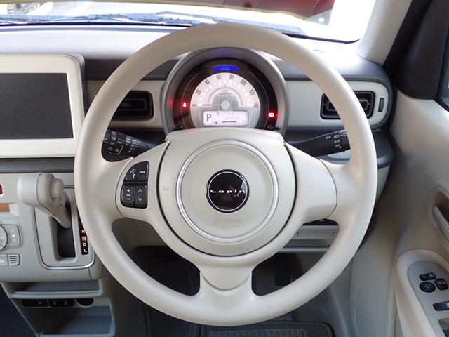 アルトラパン Ｌ　５型　ＬＥＤヘッドランプ／サポカー　デュアルカメラブレーキサポート│ステアリングオーディオスイッチ│ウレタンステアリングホイール│オートエアコン│１４インチアルミホイール（25枚目）