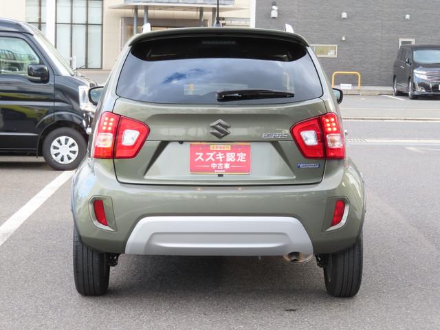 イグニス ＨＹＢＲＩＤ　ＭＦ　４型　全方位モニター付ナビ／サポカー　デュアルカメラブレーキサポート│ＬＥＤヘッドランプ│ドライブレコーダー│ＥＴＣ│クルーズコントロールシステム│本革巻ステアリングホイール│ＵＳＢソケット│１６インチアルミホイール（11枚目）