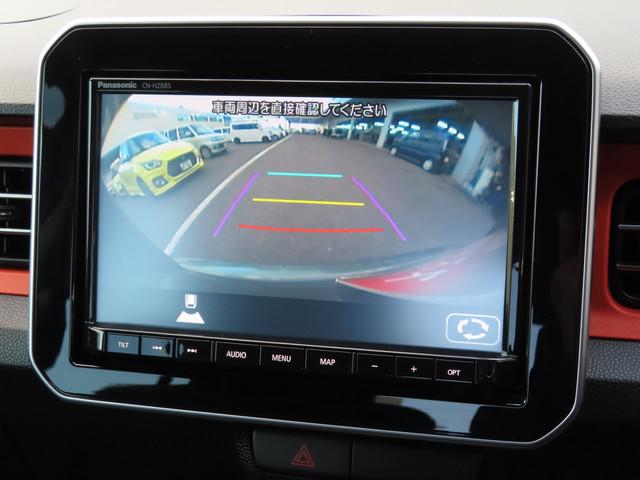 イグニス ＨＹＢＲＩＤ　ＭＦ　４型　全方位モニター付ナビ／サポカー　デュアルカメラブレーキサポート│ＬＥＤヘッドランプ│ドライブレコーダー│ＥＴＣ│クルーズコントロールシステム│本革巻ステアリングホイール│ＵＳＢソケット│１６インチアルミホイール（28枚目）