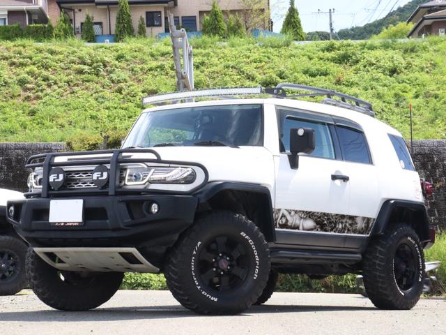 ＦＪクルーザー 　４．０　４ＷＤ　トレイルチームエディション　左ハンドル　ＴＲＤホイール　ＴＲＤマフラー　社外ヘッドライト　テール　カロッツェリアフルセグナビ　Ｂカメラ　ＢＴ　エアブラシペイント（50枚目）