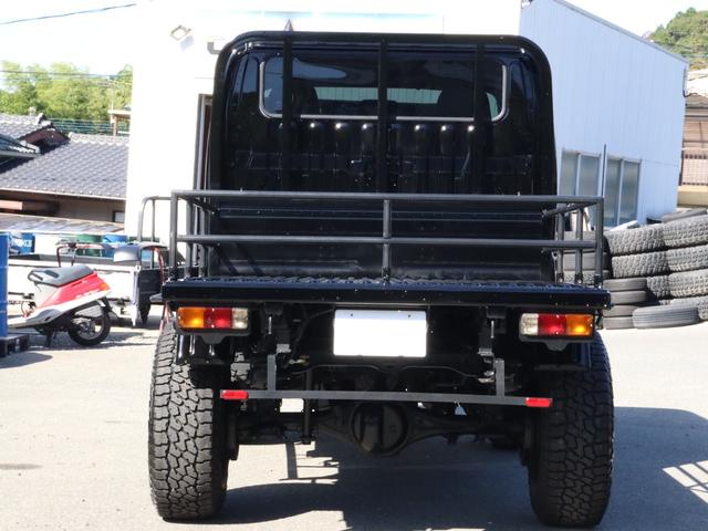 ダイナトラック Ｗキャブロング　ダブルキャブ　３インチボディリフト　オーバーフェンダー　後期ルックヘッドライト　　Ｒｒパイプフェンダー（4枚目）
