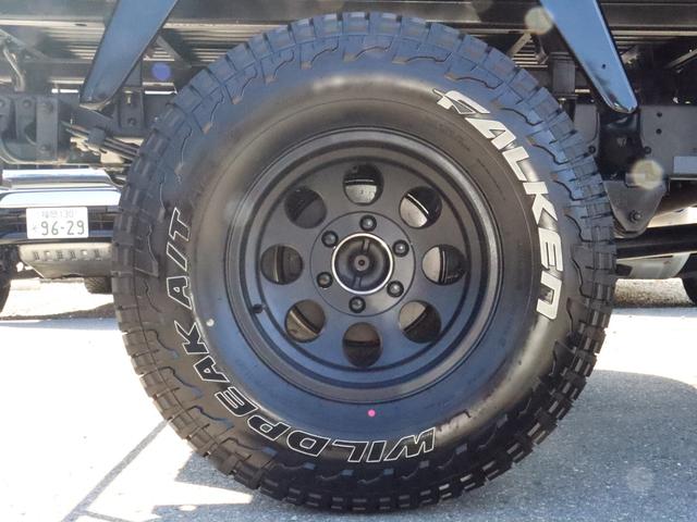 ダイナトラック Ｗキャブロング　ダブルキャブ　３インチボディリフト　オーバーフェンダー　後期ルックヘッドライト　　Ｒｒパイプフェンダー（23枚目）