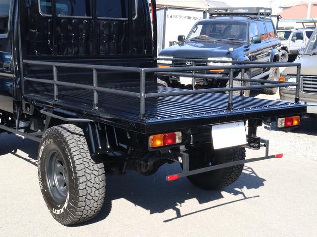 ダイナトラック Ｗキャブロング　ダブルキャブ　３インチボディリフト　オーバーフェンダー　後期ルックヘッドライト　　Ｒｒパイプフェンダー（27枚目）