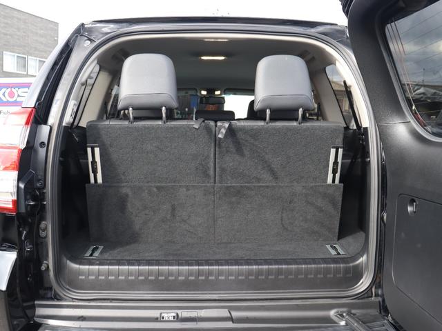 ランドクルーザープラド TX Lパッケージ TX-Lパッケージ 2.8ディーゼルターボ 黒革 パワーシート シートヒーター 社外17インチAW ジオランダー マッドタイヤ 釣り キャンプ 四駆 4WD(44枚目)