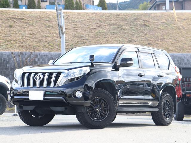 ランドクルーザープラド TX Lパッケージ TX-Lパッケージ 2.8ディーゼルターボ 黒革 パワーシート シートヒーター 社外17インチAW ジオランダー マッドタイヤ 釣り キャンプ 四駆 4WD(48枚目)