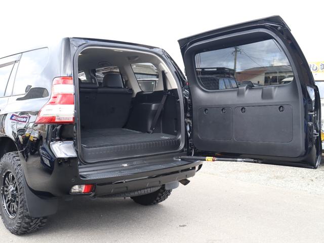 ランドクルーザープラド TX Lパッケージ TX-Lパッケージ 2.8ディーゼルターボ 黒革 パワーシート シートヒーター 社外17インチAW ジオランダー マッドタイヤ 釣り キャンプ 四駆 4WD(54枚目)