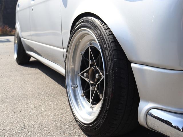 ミラジーノ ジーノ　ＮＡ　純正５速マニュアル車　当時物スターシャーク　ローダウン　マフラー　ローレルウィンカー　前後キャンバー（29枚目）