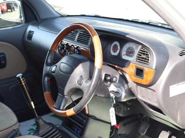 ミラジーノ ジーノ　ＮＡ　純正５速マニュアル車　当時物スターシャーク　ローダウン　マフラー　ローレルウィンカー　前後キャンバー（41枚目）