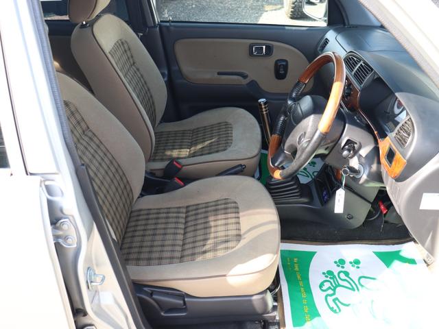 ミラジーノ ジーノ　ＮＡ　純正５速マニュアル車　当時物スターシャーク　ローダウン　マフラー　ローレルウィンカー　前後キャンバー（42枚目）