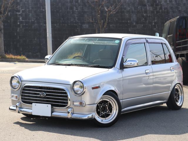 ミラジーノ ジーノ　ＮＡ　純正５速マニュアル車　当時物スターシャーク　ローダウン　マフラー　ローレルウィンカー　前後キャンバー（51枚目）