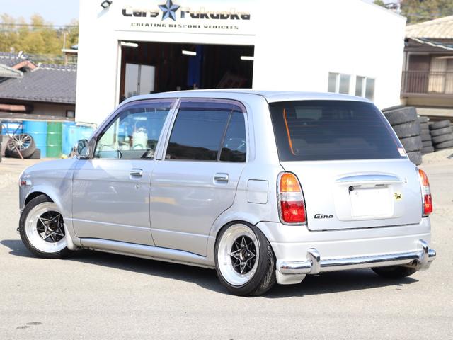 ミラジーノ ジーノ　ＮＡ　純正５速マニュアル車　当時物スターシャーク　ローダウン　マフラー　ローレルウィンカー　前後キャンバー（54枚目）