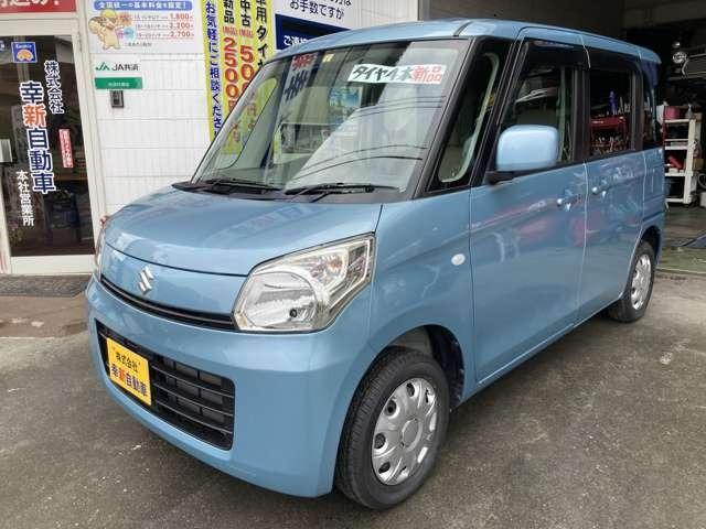 スペーシア Ｇ　エアコン　パワステ　パワーウィンドウ　ＡＢＳ　運転席エアバッグ　助手席エアバッグ　スマートキー　アイドリングストップ　ベンチシート（2枚目）