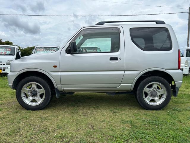 ジムニー ＸＣ　純正アルミホイール　インタークーラーターボ　フォグランプ付　４ＷＤ　ルーフレール　ＡＢＳ　オートマ（2枚目）