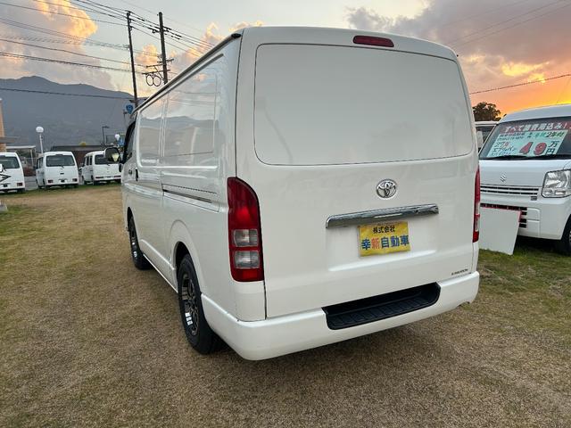 ハイエースバン -5度冷凍車 冷蔵車 オートマ ディーゼル タイヤ4本新品 社外アルミホイール フォグランプ バックモニター ドライブレコーダー ETC スライドドア 電動格納ミラー エアコン パワーウィンドウ(3枚目)